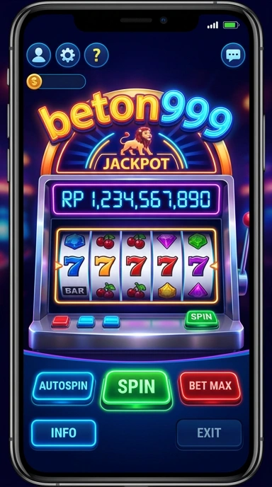 Galeri pratinjau visual beton999 build APK resmi terbaru
